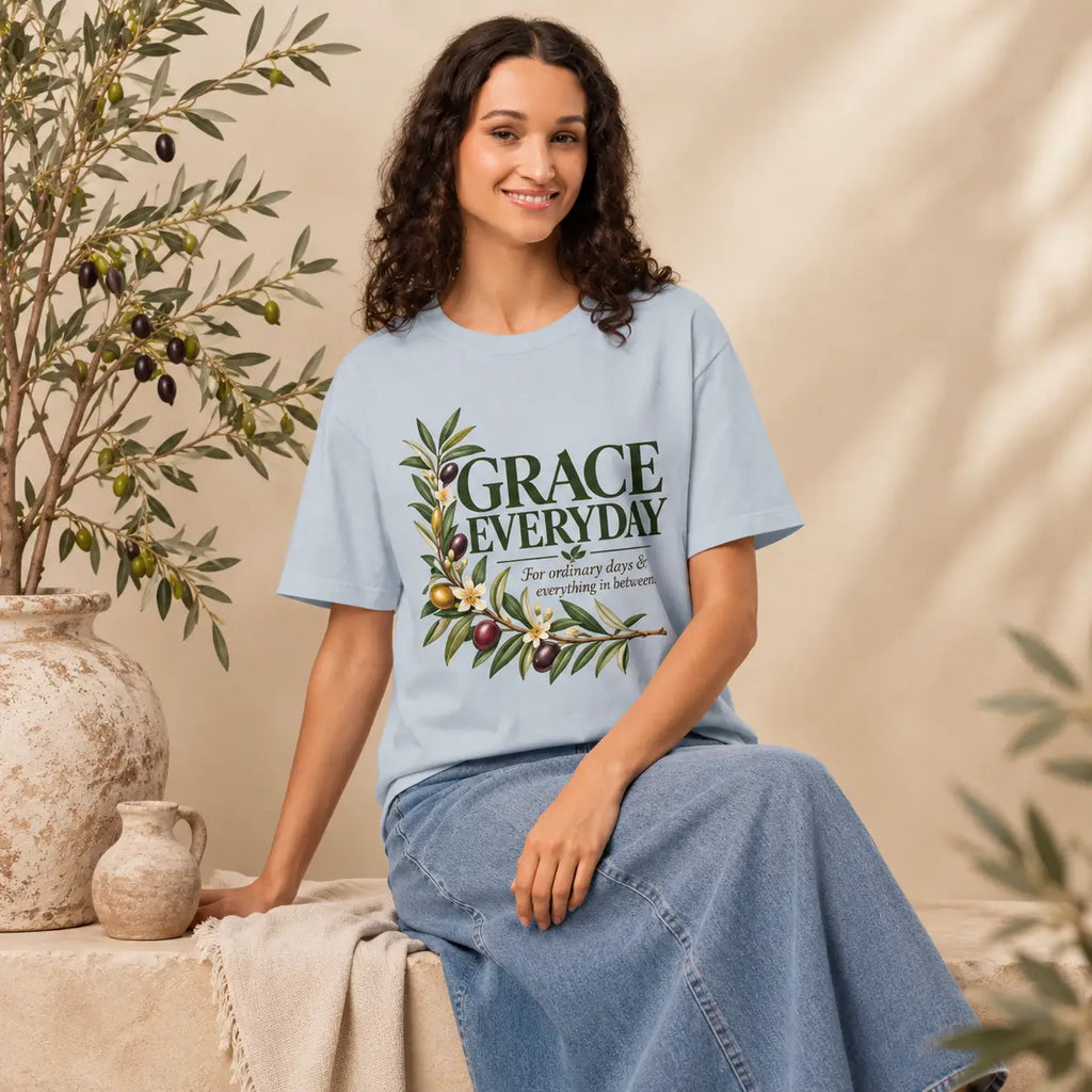 Grace Everyday Unisex Heavyweight T-Shirt