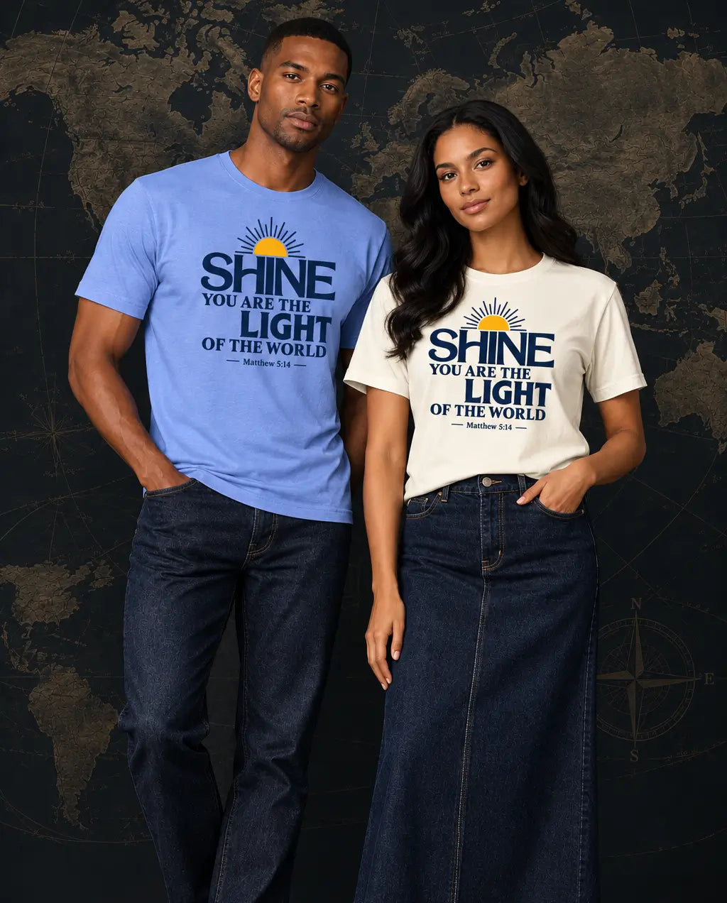 Shine You Are The Light Of The World Unisex T-Shirt