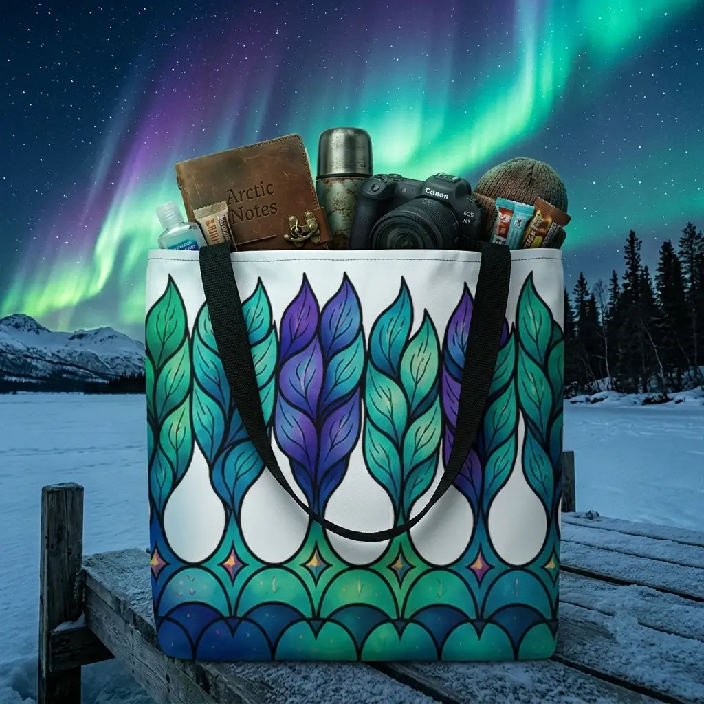 Aurora Northern Glow Tote Bag