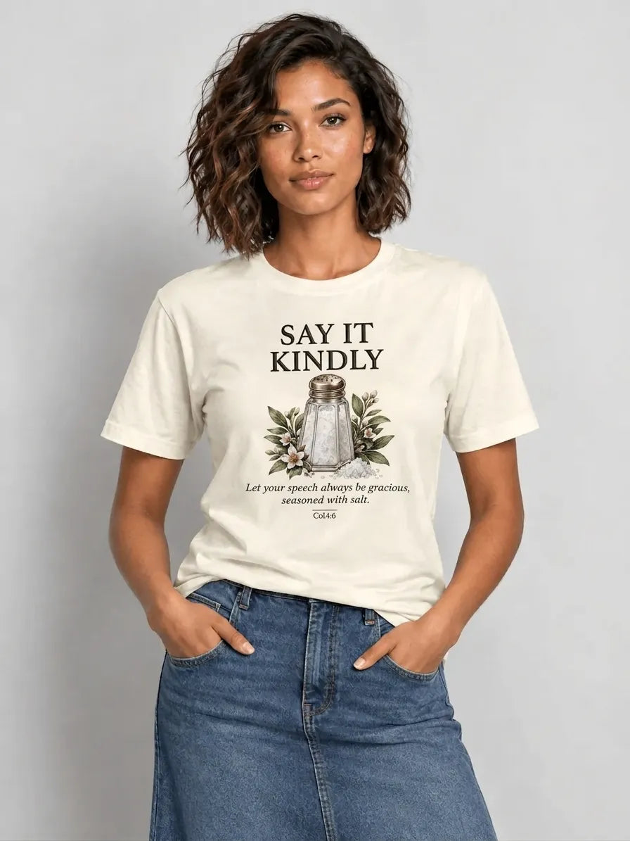 Say It Kindly Unisex Premium T-Shirt