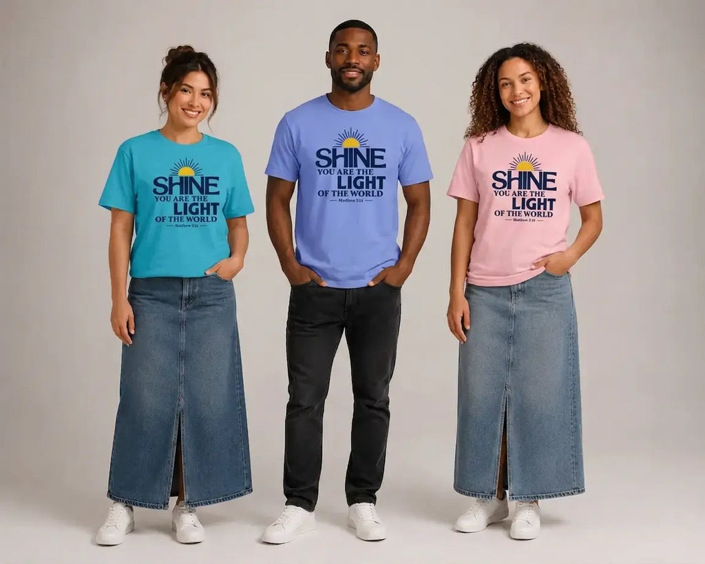 Shine You Are The Light Of The World Unisex T-Shirt