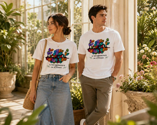 A Symphony in Bloom | Unisex Premium T-Shirt
