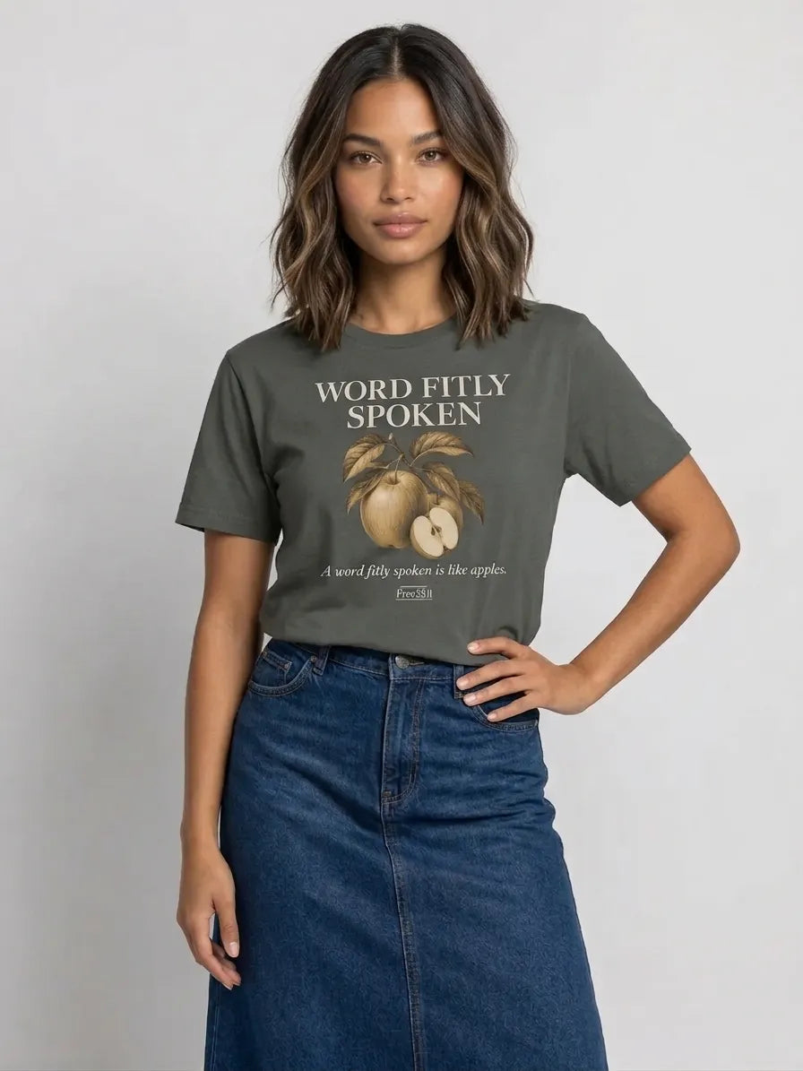 Words Fitly Spoken (WFS) Unisex Premium T-Shirt