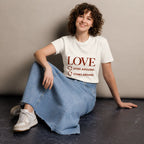 Love Goes Around. Comes Around. Unisex Premium T-Shirt