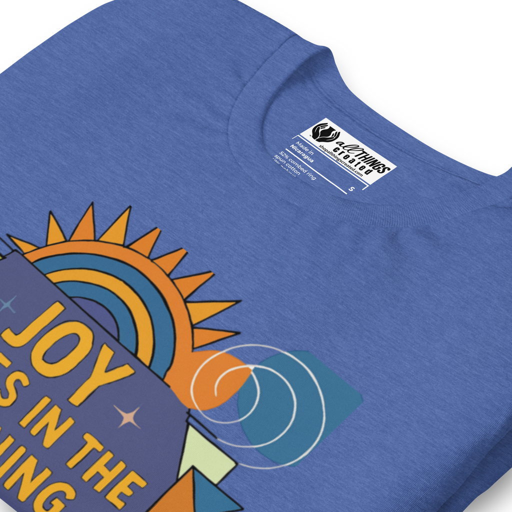 Joy Comes In The Morning Desert Sunburst Unisex T-Shirt